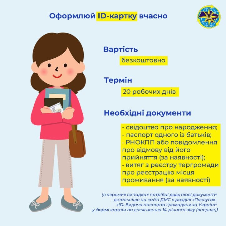 ВСТУПНА КОМПАНІЯ 2023: УКРАЇНСЬКИМ ШКОЛЯРАМ СЛІД СВОЄЧАСНО ОФОРМИТИ ІD-КАРТКУ