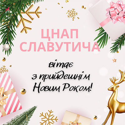 ВІТАЄМО З ПРИЙДЕШНІМ НОВИМ РОКОМ!